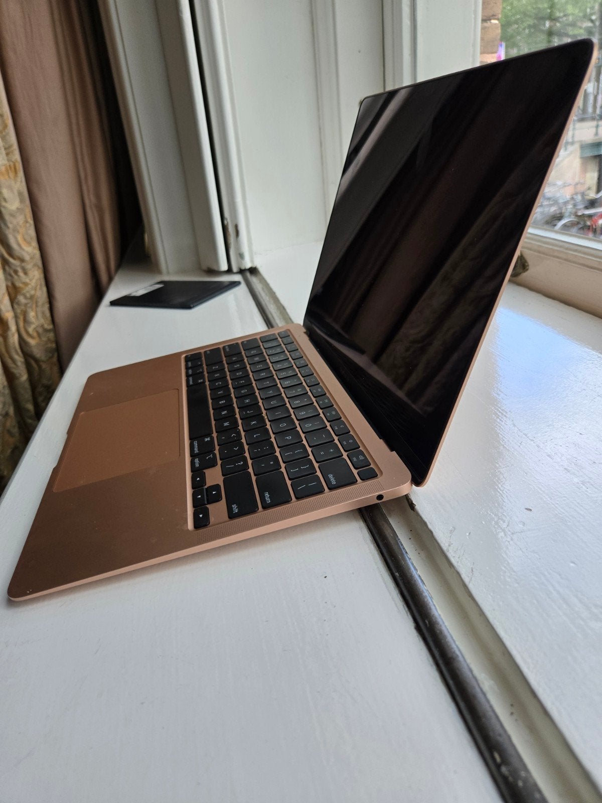 MacBook Air (Retina, 13-inch, 2020) - Zo goed als nieuw, Computers en Software, Apple Macbooks, Qwerty, 13 inch, Minder dan 2 Ghz