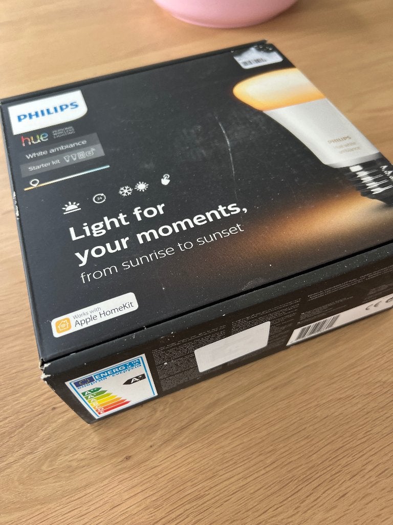 Philips Hue white ambiance starter kit - NIEUW IN DOOS, Huis en Inrichting, Lampen | Losse lampen, Led-lamp, Minder dan 30 watt