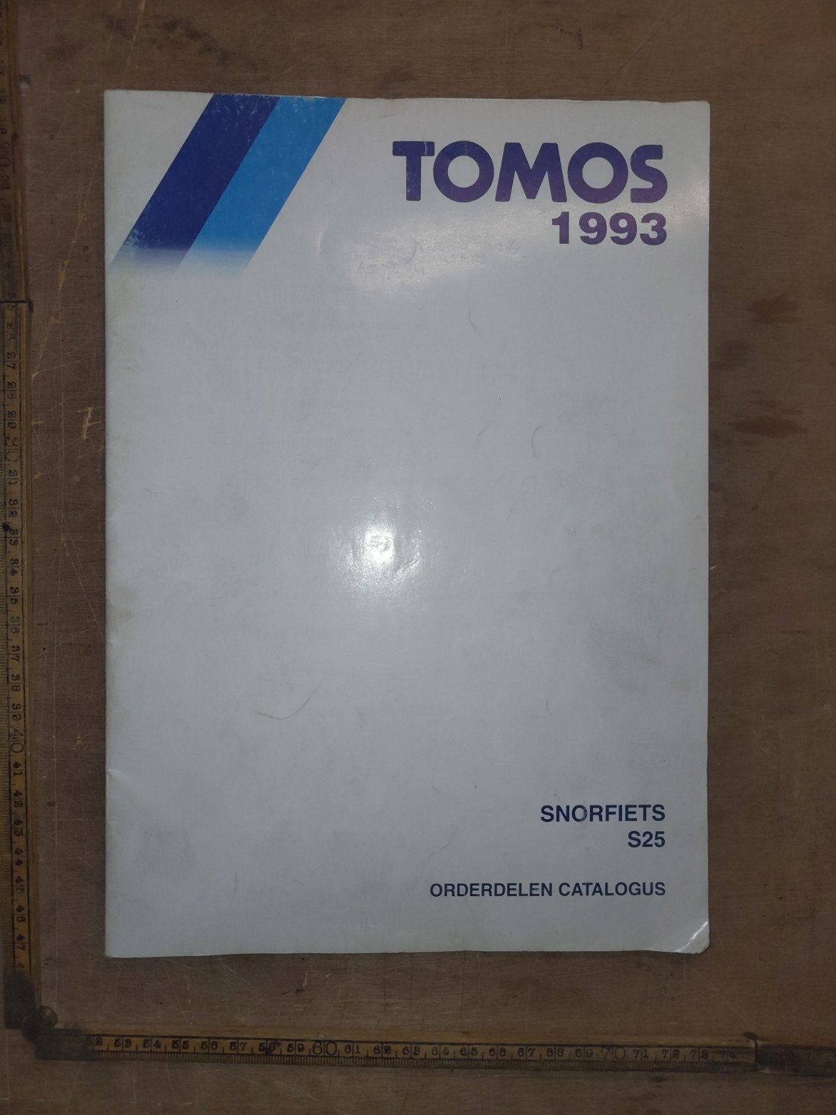 Onderdelen catalogus Tomos S25 1993, Ophalen of Verzenden, Zo goed als nieuw
