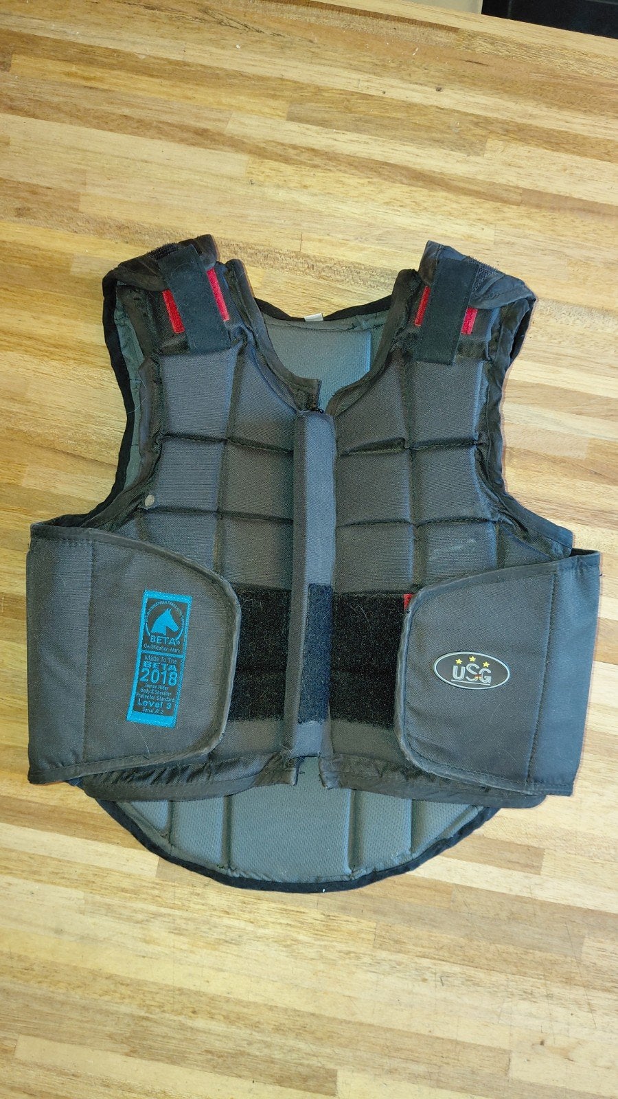 bodyprotector  USG kindermaat M, Dieren en Toebehoren, Ophalen of Verzenden, Zo goed als nieuw, Kinderen, Bovenkleding