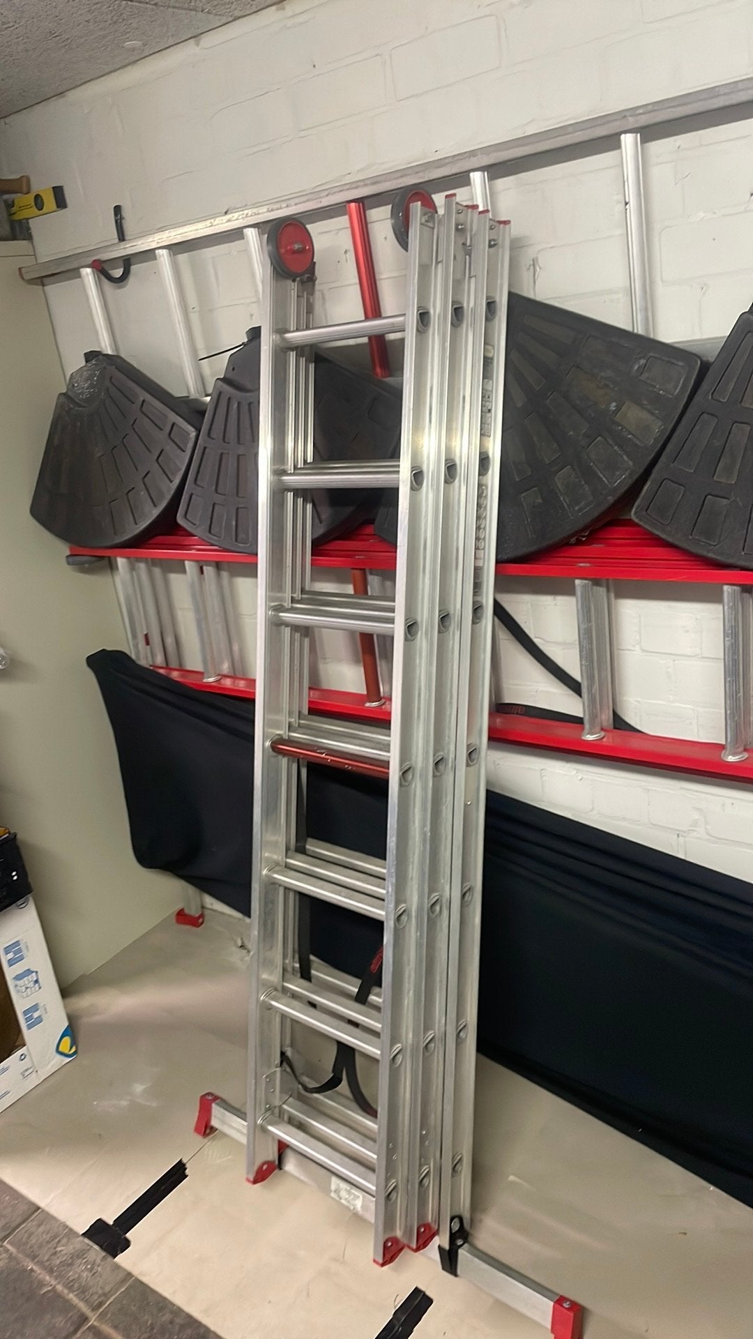 3x7 altrex ladder, Ophalen, Zo goed als nieuw