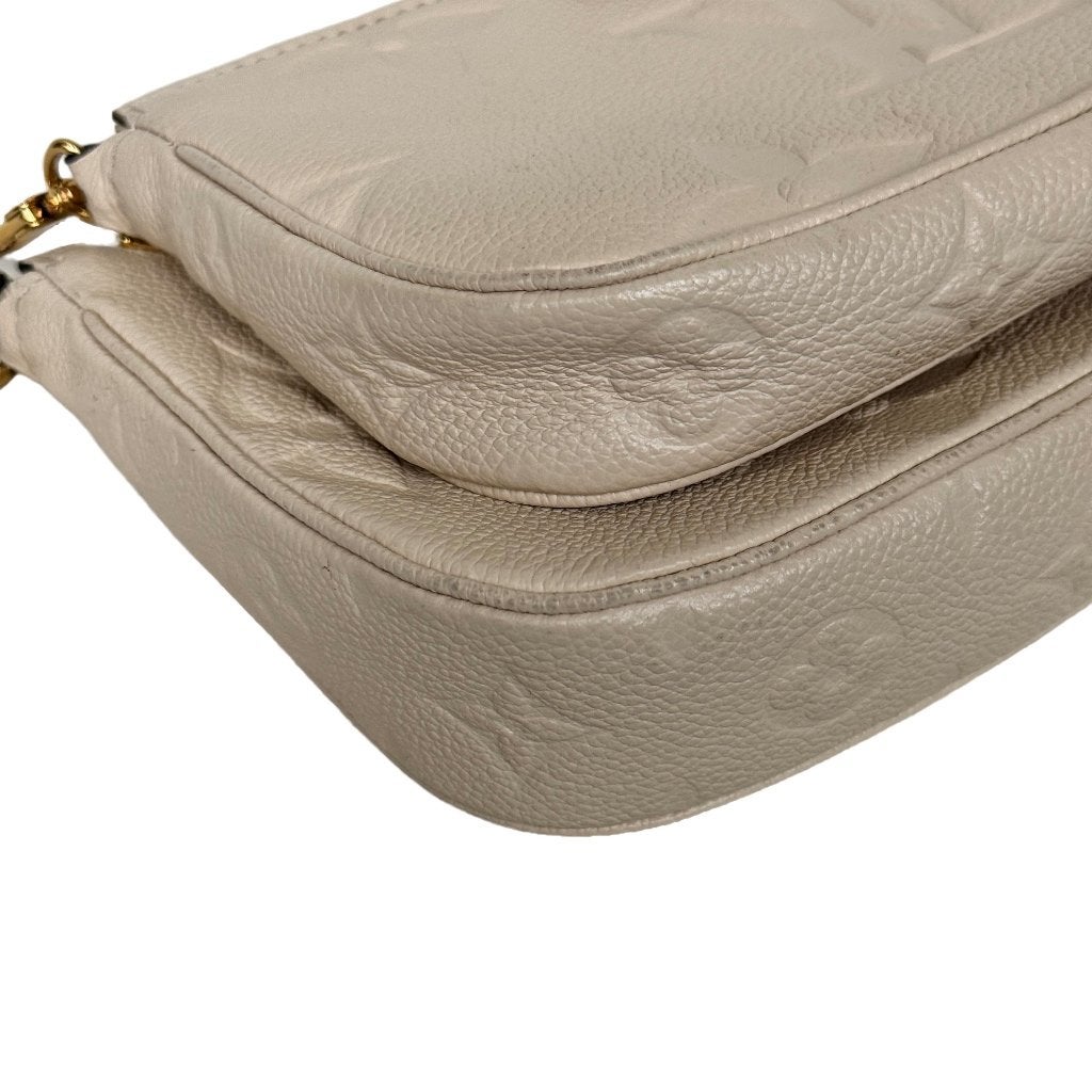 Louis Vuitton multi pochette creme beige crossbody tas multi image 6