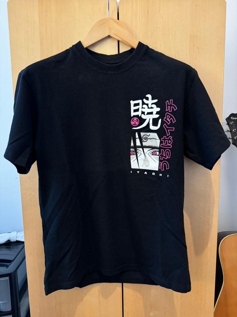 Oversized T-Shirt met Naruto Print - Maat XS, Kleding | Heren, T-shirts, Verzenden, Zo goed als nieuw, Maat 46 (S) of kleiner