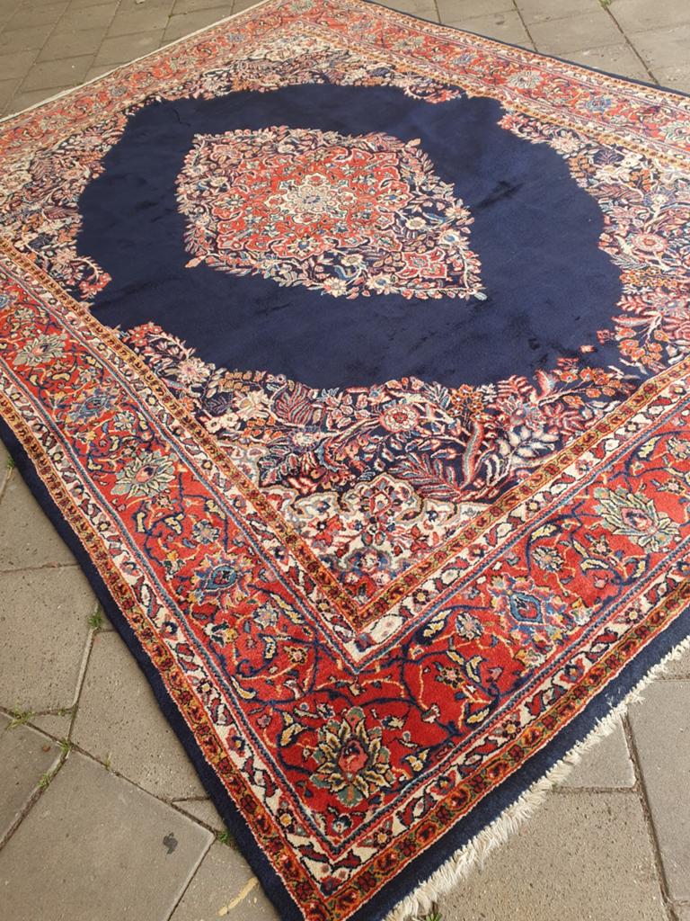 Perzisch tapijt 320x220 cm.Bidjar., Crème, Gebruikt, Bidjar, 200 cm of meer