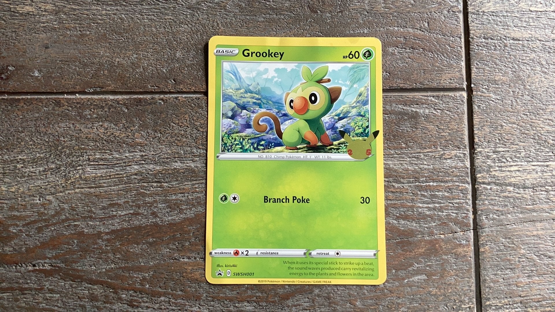 Mega pokemon kaart., Ophalen of Verzenden, Zo goed als nieuw