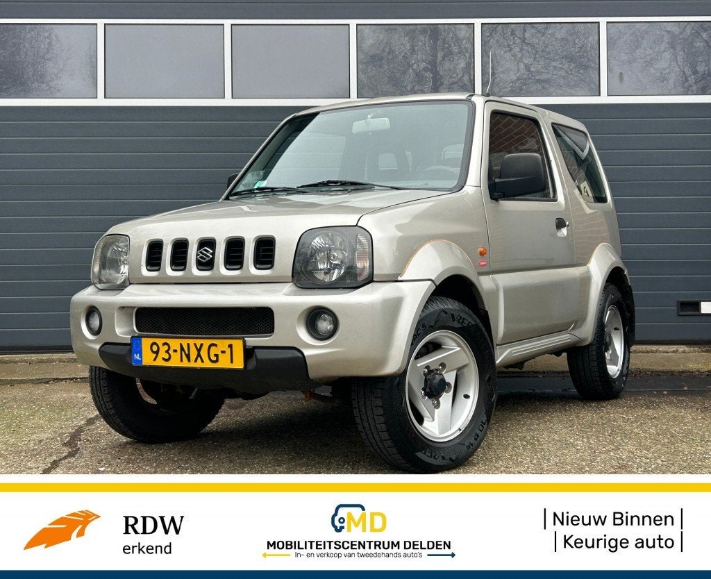 Suzuki JIMNY 1.3 JLX XBOW / Trekhaak / 4WD / All Season /, Auto's, Suzuki, Elektrische ramen, 4 stoelen, Bedrijf, SUV of Terreinwagen