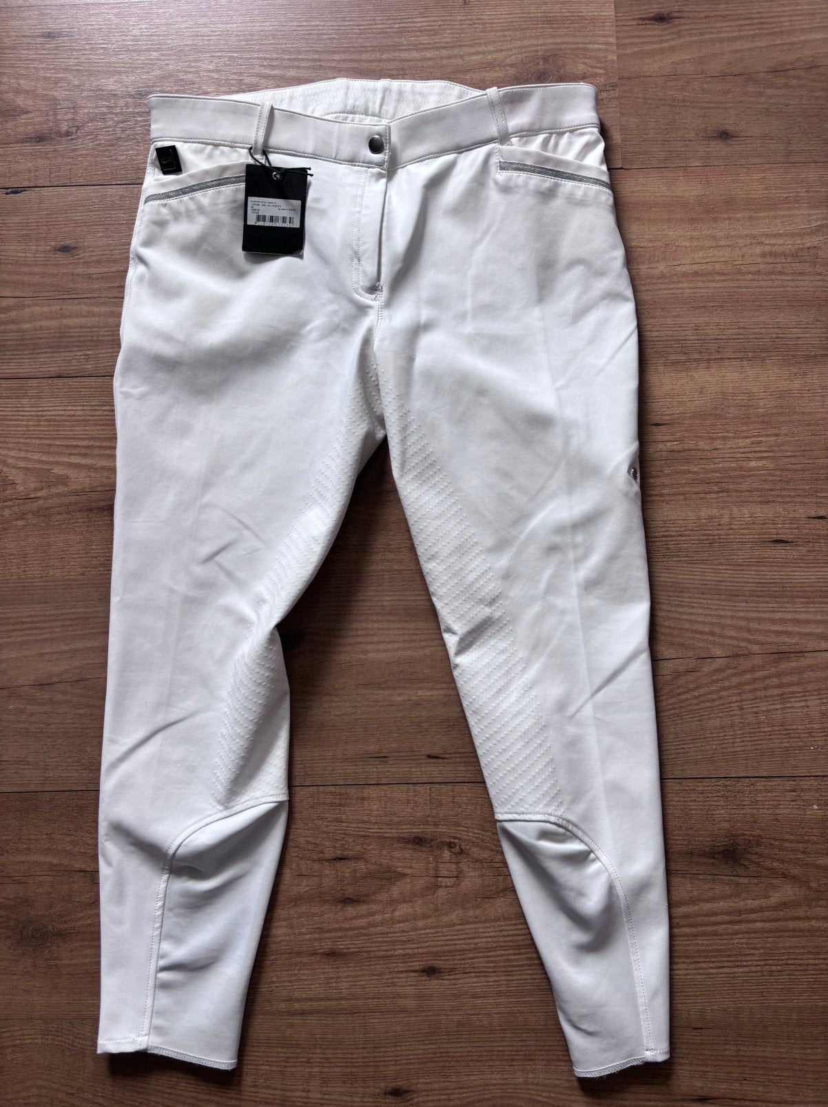 Nieuw witte quur wedstrijbroek - rijbroek 44-46 dames, Dieren en Toebehoren, Dressuur, Nieuw, Dames, Onderkleding