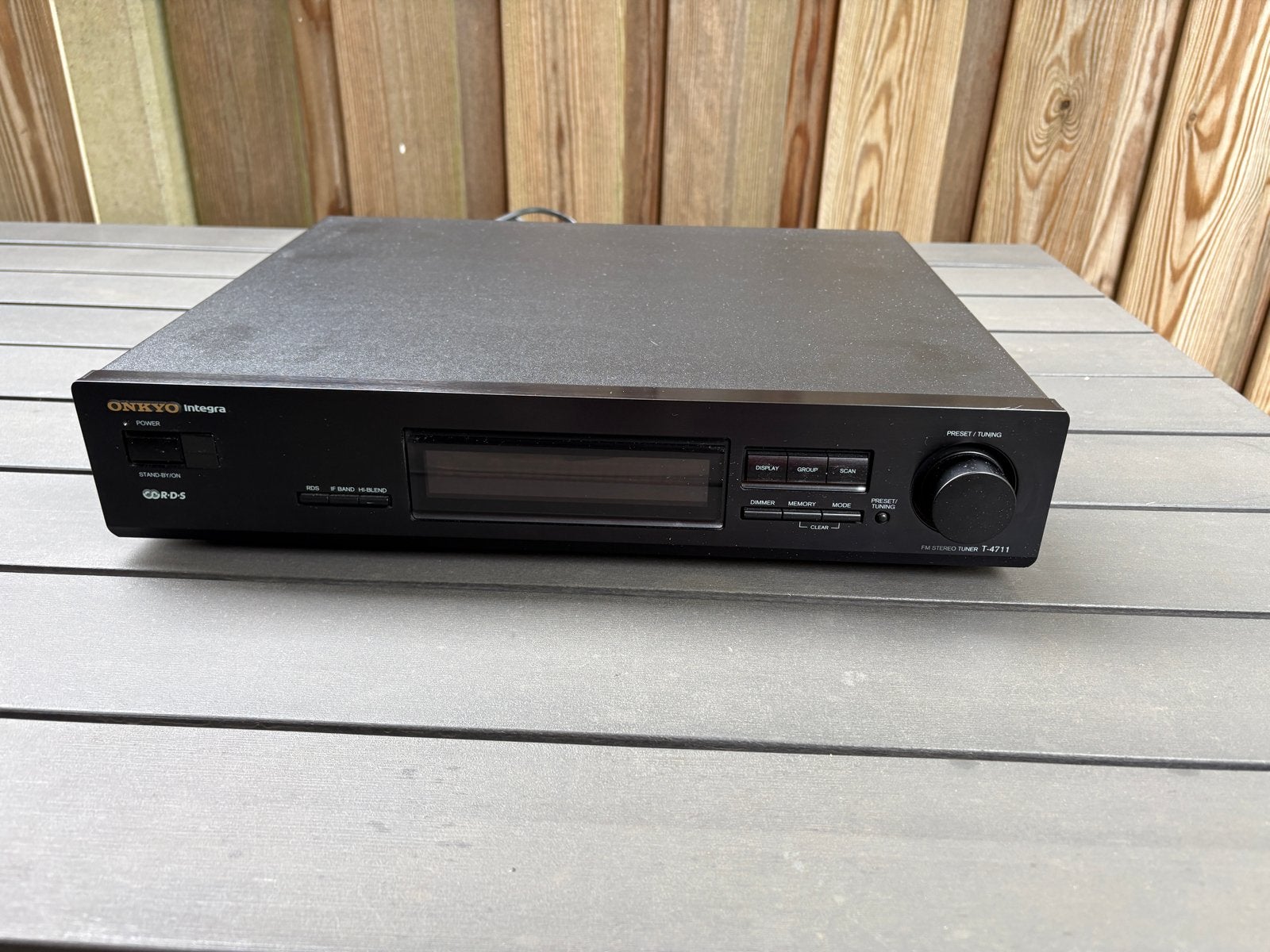 Onkyo Integra T-4711 FM Tuner - Made in Japan, Ophalen of Verzenden, Gebruikt, Analoog