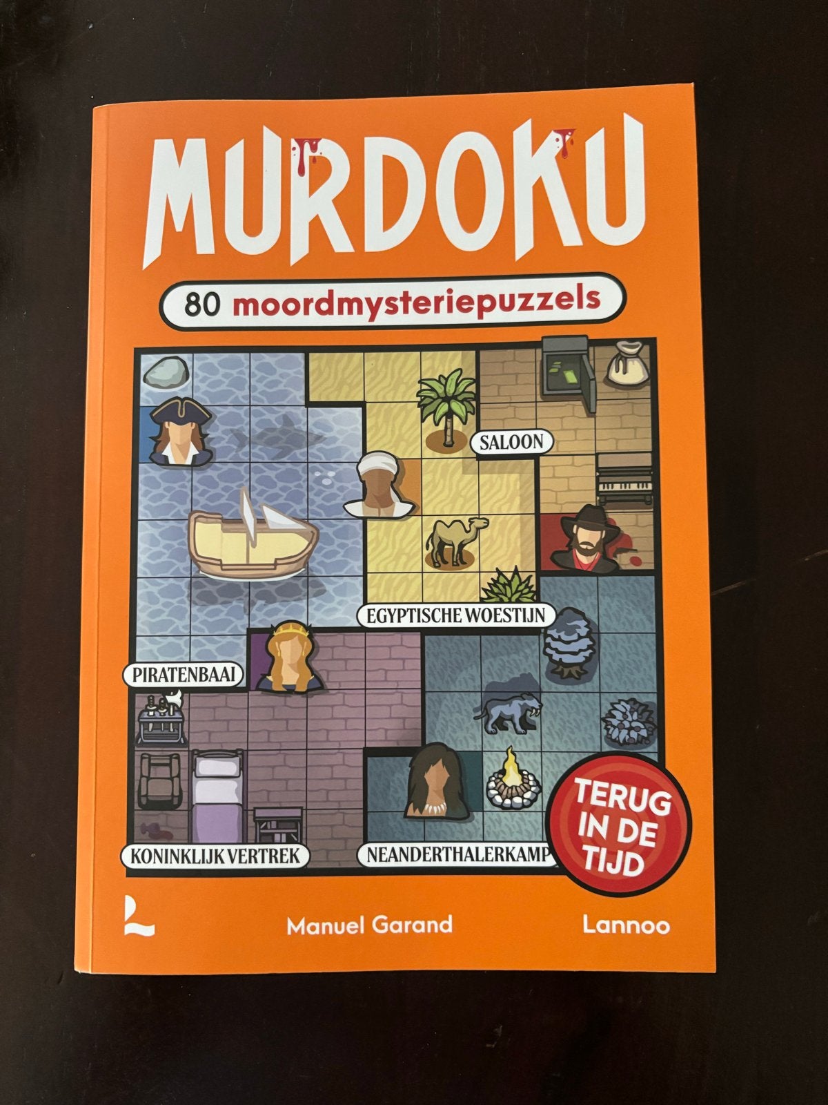 Nieuw Murdoku Puzzelboek: Terug in de Tijd - 80 Moordmysteri, Hobby en Vrije tijd, Denksport en Puzzels, Ophalen of Verzenden