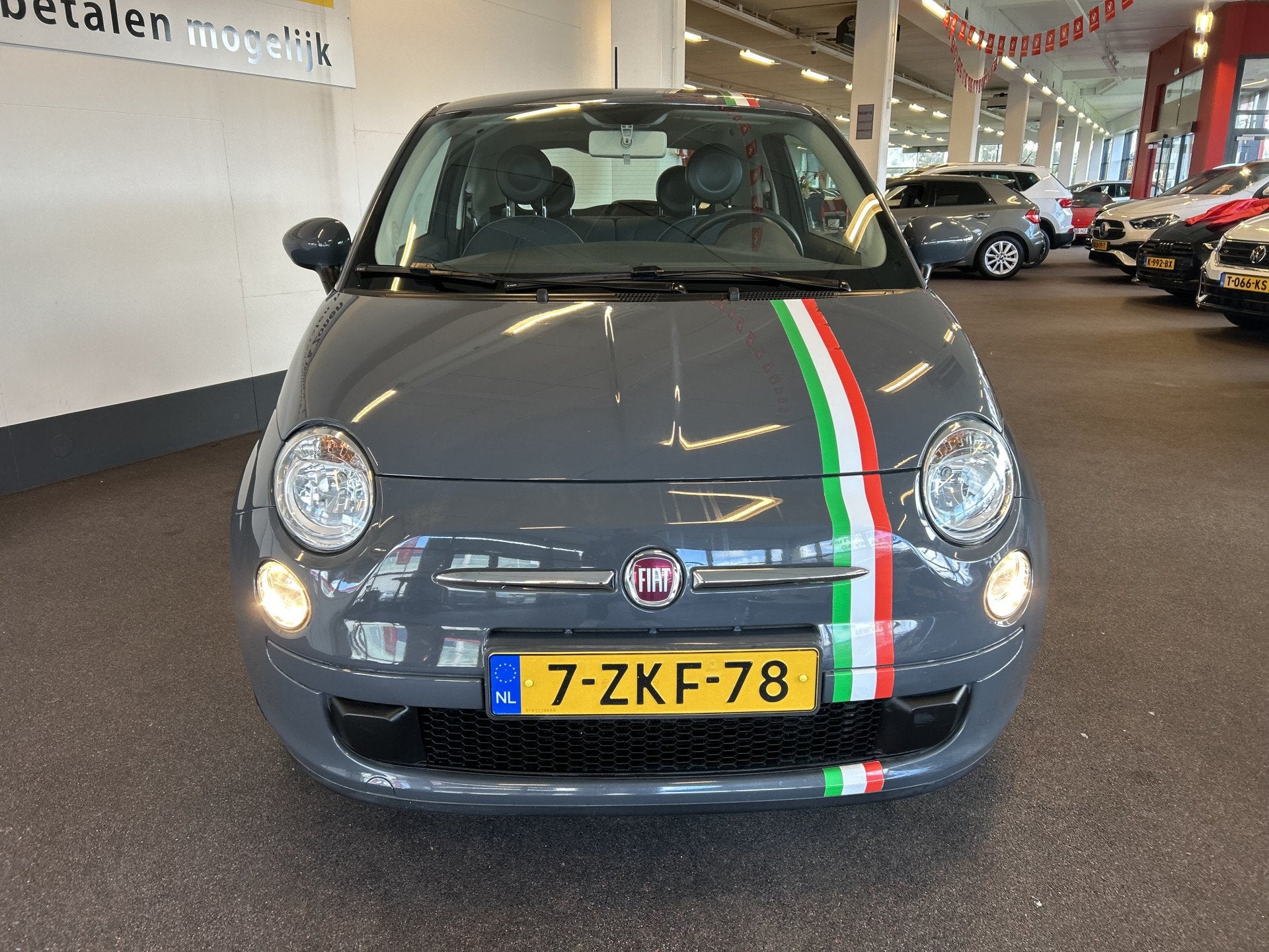 Fiat 500 1.0 TwinAir Pop | Airco | LM velgen | Nederlands ge, Auto's, Fiat, Voorwielaandrijving, Stof, Gebruikt, Origineel Nederlands