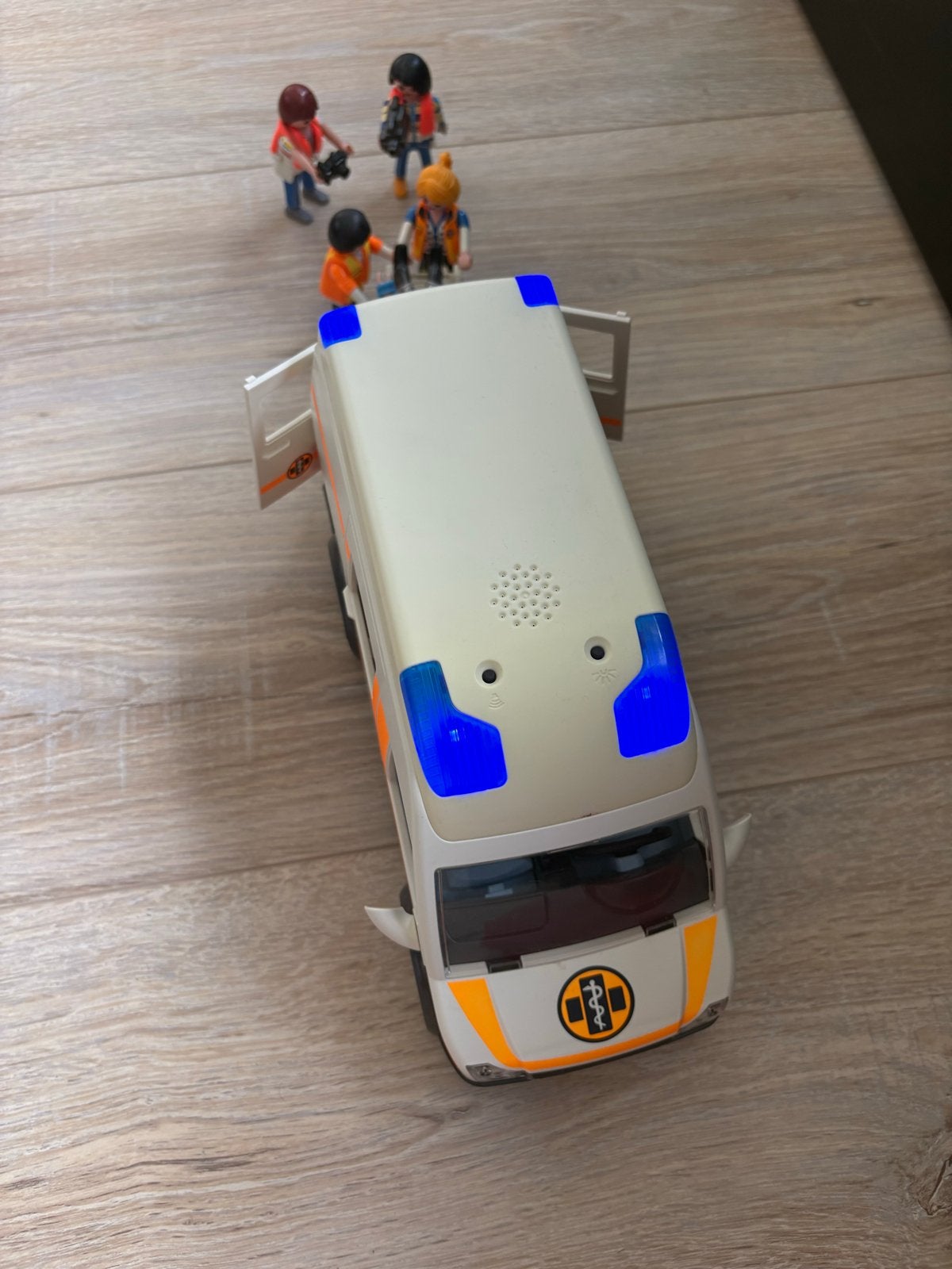 Playmobil Ambulance met Licht en Geluid, Ophalen of Verzenden, Zo goed als nieuw, Jongen of Meisje