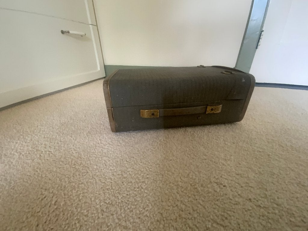 Philips platenspeler in koffer, Audio, Tv en Foto, Platenspelers, Ophalen, Gebruikt, Platenspeler, Philips