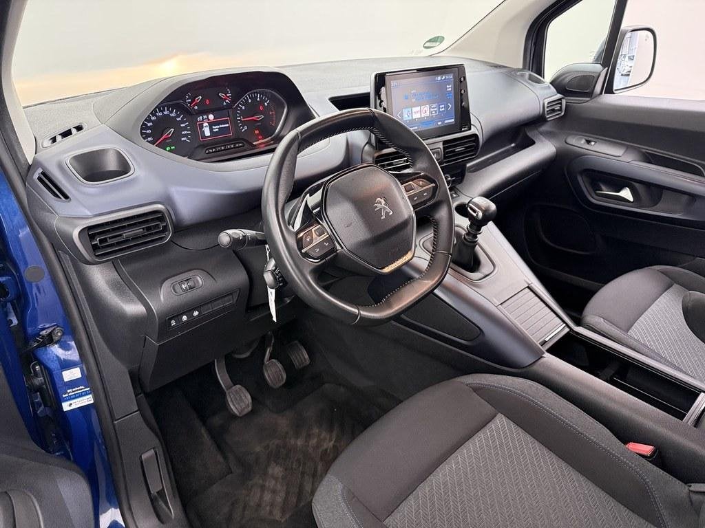 Peugeot Rifter 1.2T 110PK Allure Trekhaak/Camera/Nav/Led/Car, Gebruikt, Euro 6, 1199 cc, Blauw