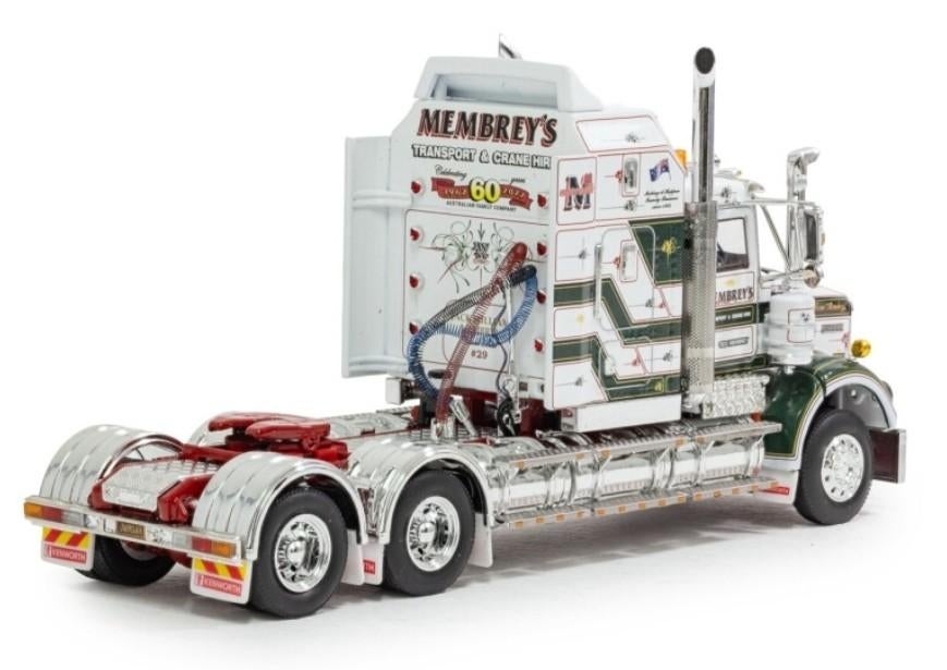 DRAKE COLLECTIBLES KENWORTH SAR LEGEND -  MEMBREY'S, Hobby en Vrije tijd, Modelauto's | 1:50, ., Nieuw, Ophalen of Verzenden, Bus of Vrachtwagen