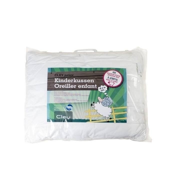 Cley Junior kinderkussen - 15% korting, Wit, Nieuw, Overige merken, Polyester