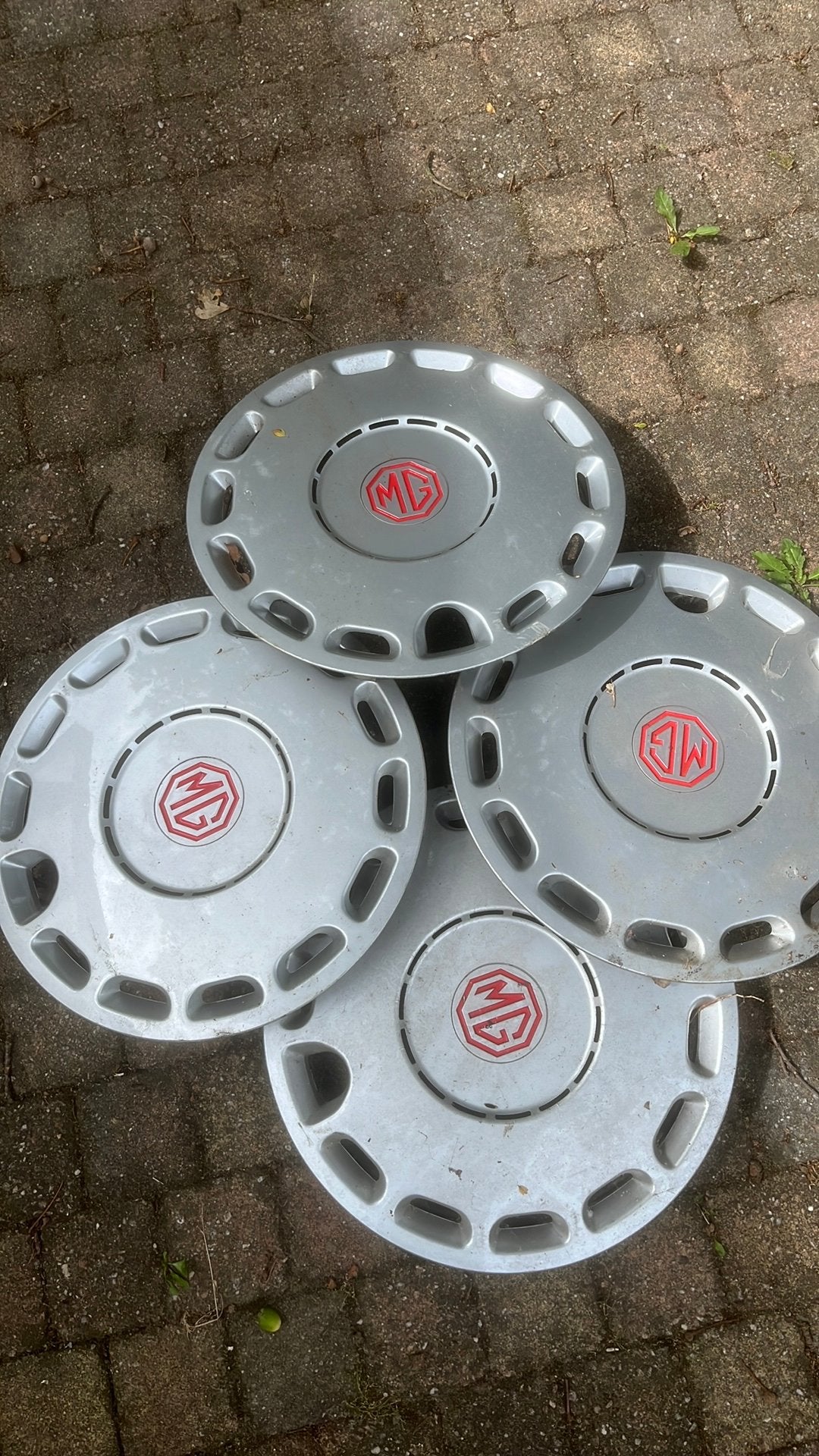 MG Rover wieldoppen, Ophalen, Gebruikt