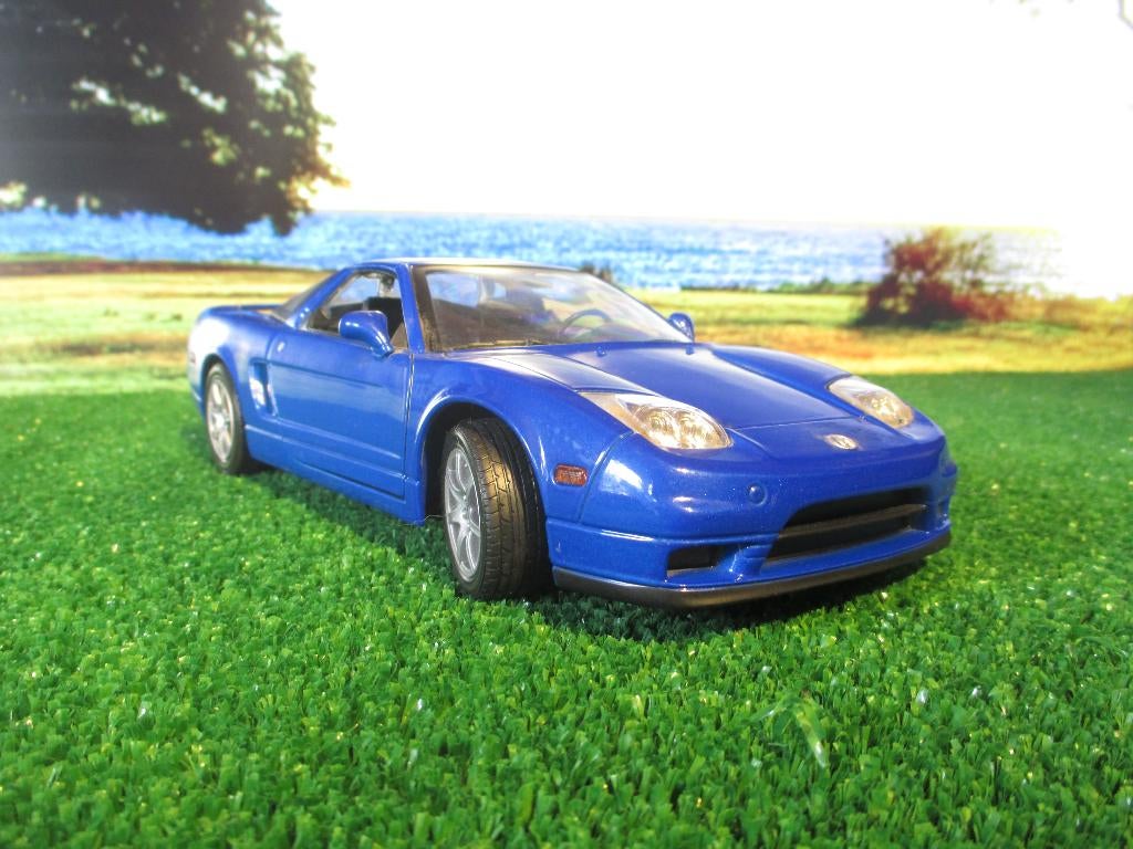 1/18 Acura NSX 2nd. Gen Honda NSX - MotorMax blauw, Ophalen of Verzenden, Zo goed als nieuw, Overige merken