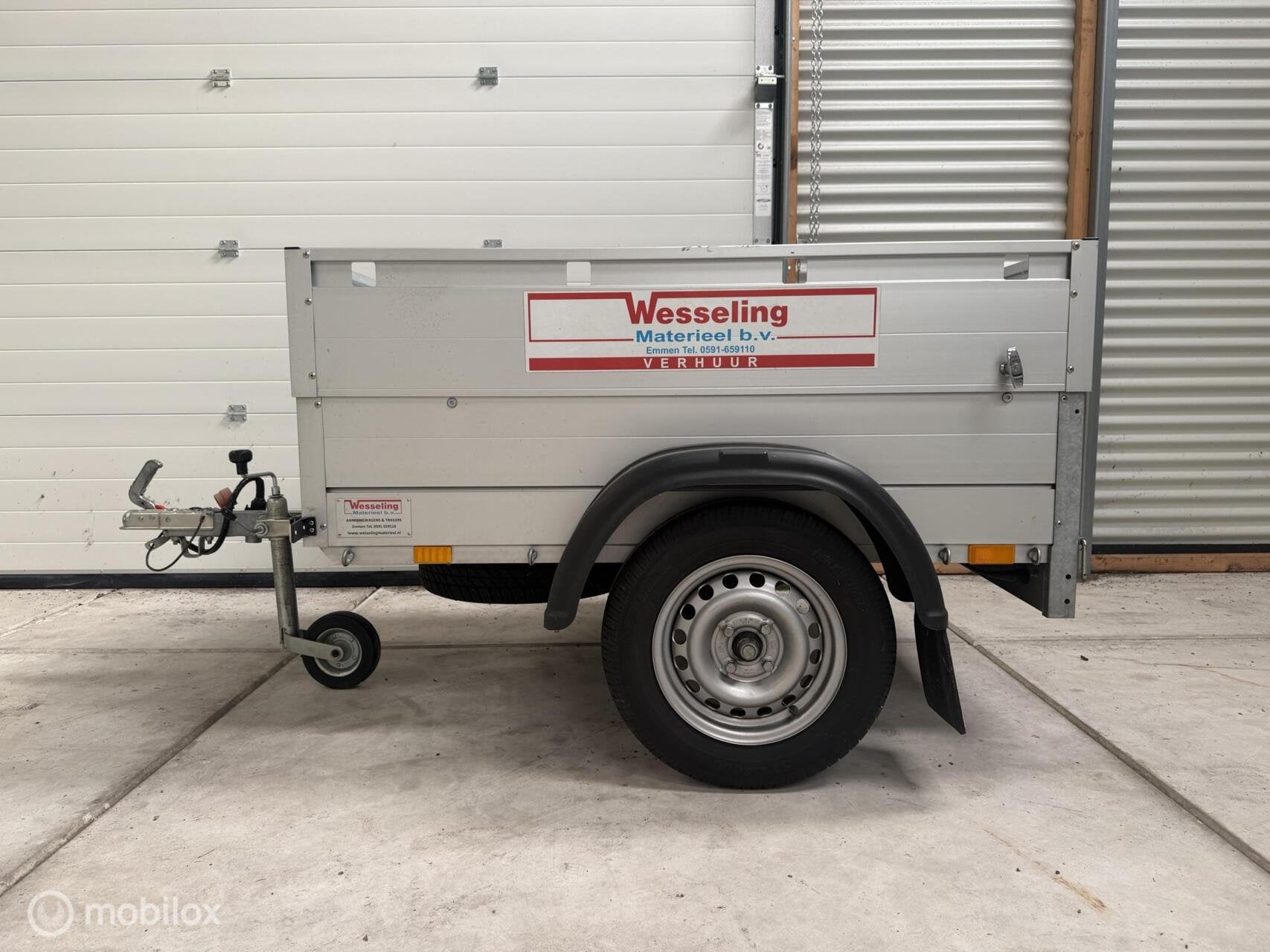 Anssems GT HT 151x101x48cm 500kg bagagewagen, Auto diversen, Aanhangers en Bagagewagens, Gebruikt