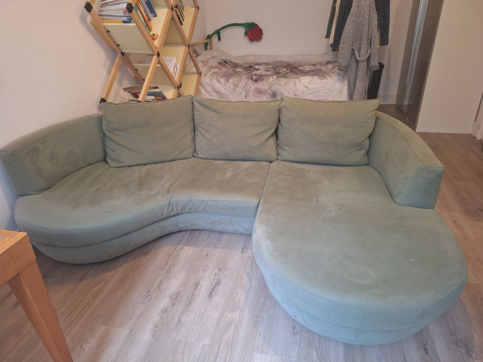 grote bank van Natuzzi, Ophalen, Gebruikt