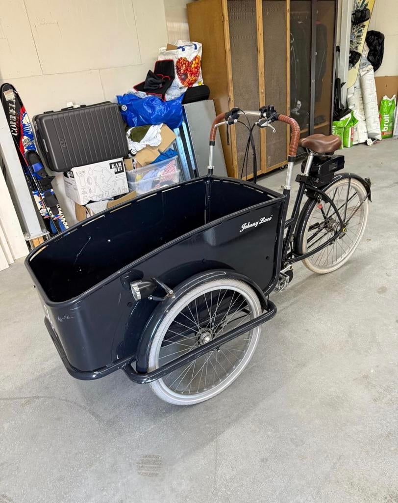 Johnny loco bakfiets, Fietsen en Brommers, Fietsen | Bakfietsen, Ophalen, Gebruikt, 2 kinderen, Johnny Loco