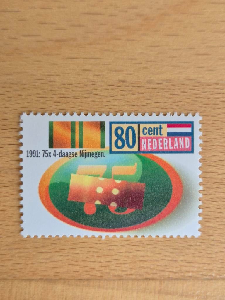 Nederland 1991 vierdaagse Nijmegen, Postzegels en Munten, Ophalen of Verzenden, Na 1940, Postfris