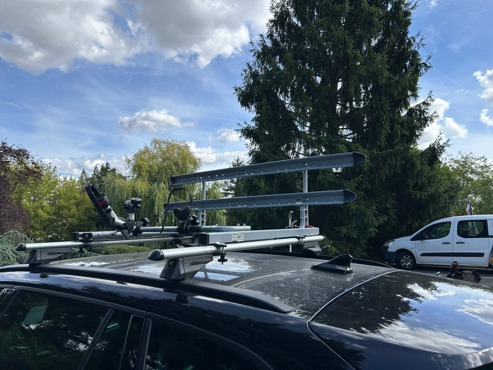 Merk Fischer fietsendrager voor dakmontage, Ophalen, Gebruikt, Dakdrager, 2 fietsen