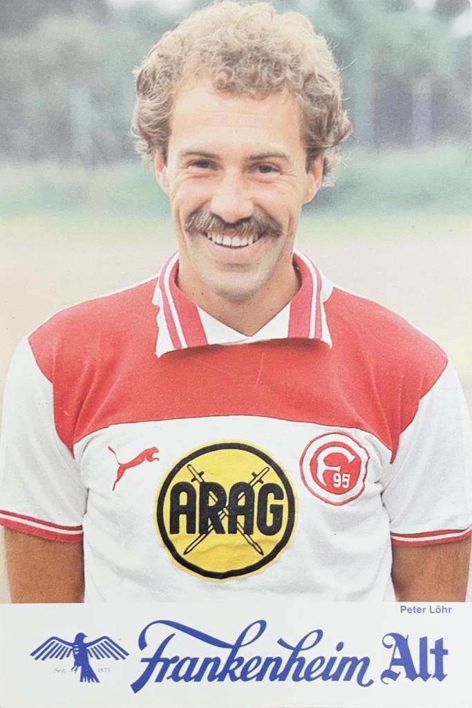 Spelerskaart Peter Löhr - Fortuna Düsseldorf, Ophalen of Verzenden, Zo goed als nieuw, Buitenlandse clubs, Spelerskaart