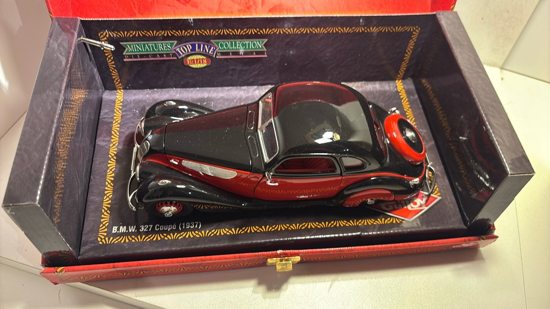 Bmw 327 coupe 1937 guiloy 1.18, Hobby en Vrije tijd, Modelauto's | 1:18, Overige merken, Ophalen of Verzenden, A, A