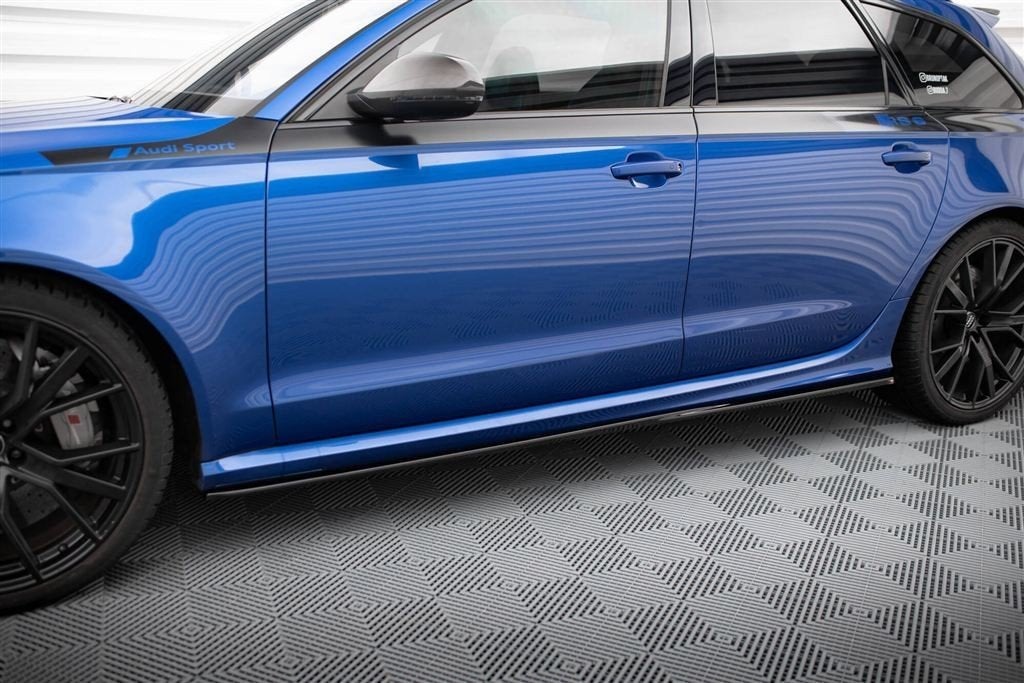 Maxton Design Audi RS6 C7 Sideskirt Diffuser Versie 2, Verzenden, Automotive Parts, A.parts@hotmail.nl, Trasmolenlaan 12 3447 GZ Woerden