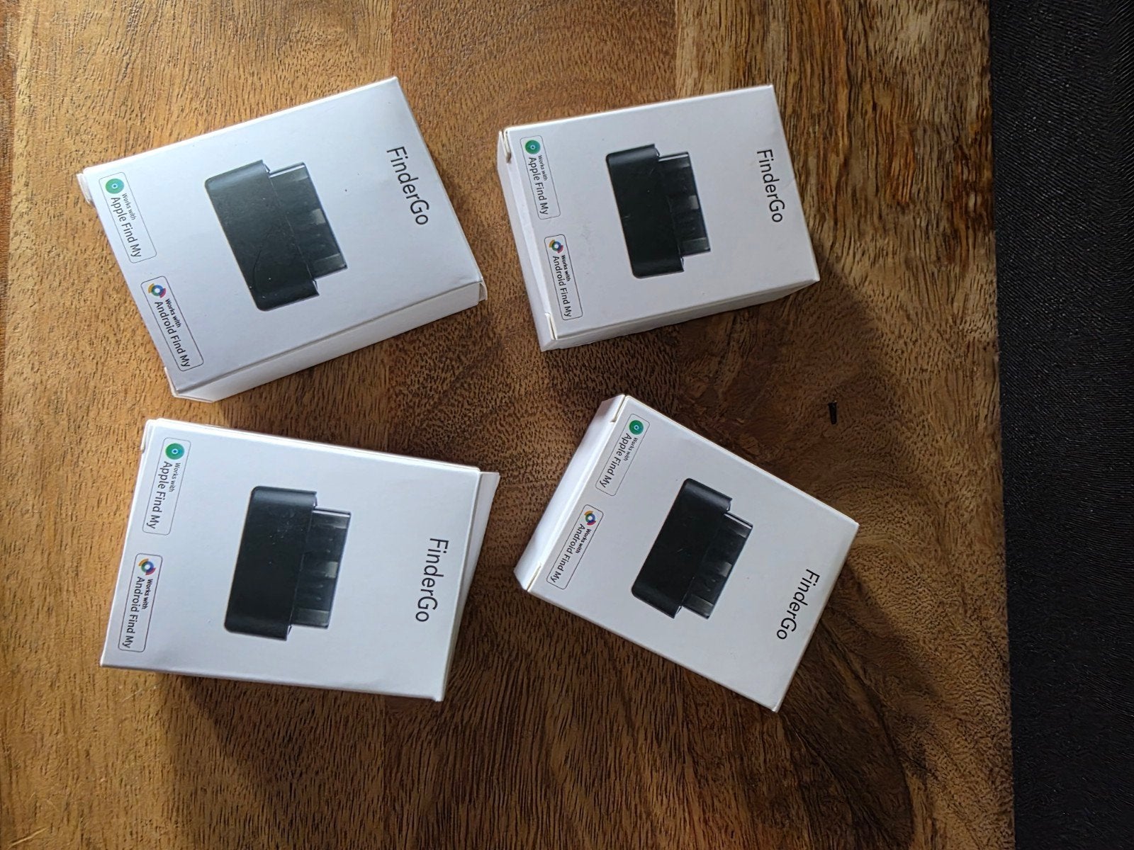 4x FinderGo GPS Tracker - Nieuw in doos, Auto diversen, Ophalen of Verzenden, Nieuw