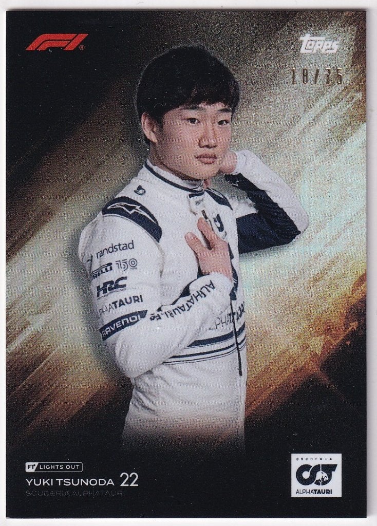 Yuki Tsunoda Bronze Refractor /75, Verzenden, Nieuw, Formule 1