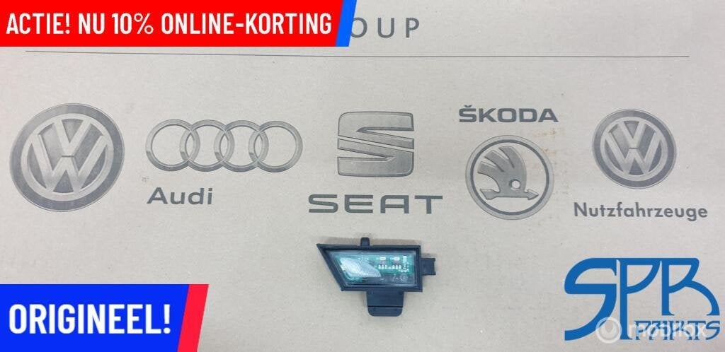 GOLF 7 7.5 LINKS Instapverlichting BUITENSPIEGEL 5G0945291, Volkswagen, Nieuw, Ophalen of Verzenden, Volkswagen