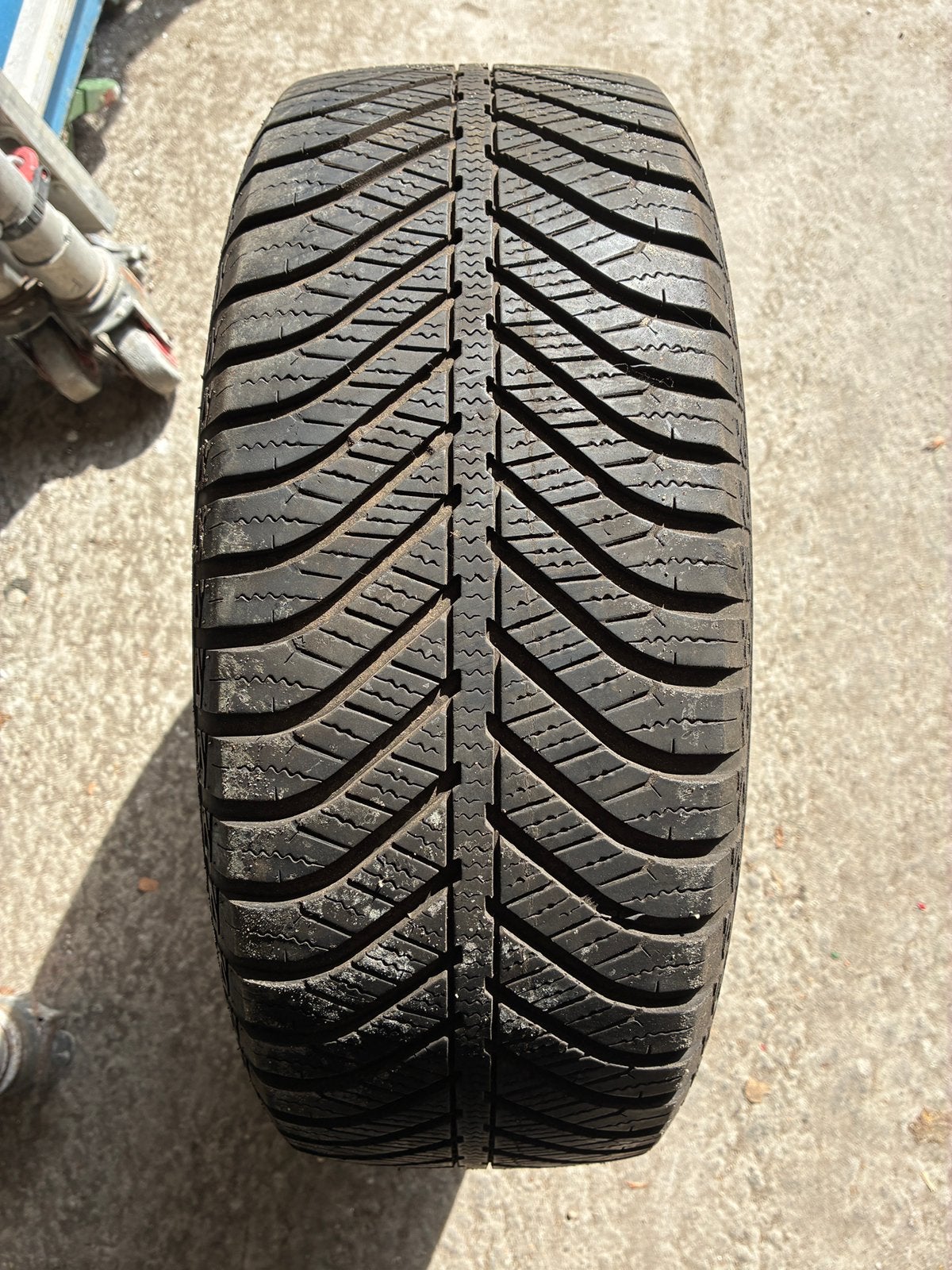 Winterset 4 velgen met band voor VW Golf, Ophalen, Gebruikt, 16 inch, Banden en Velgen