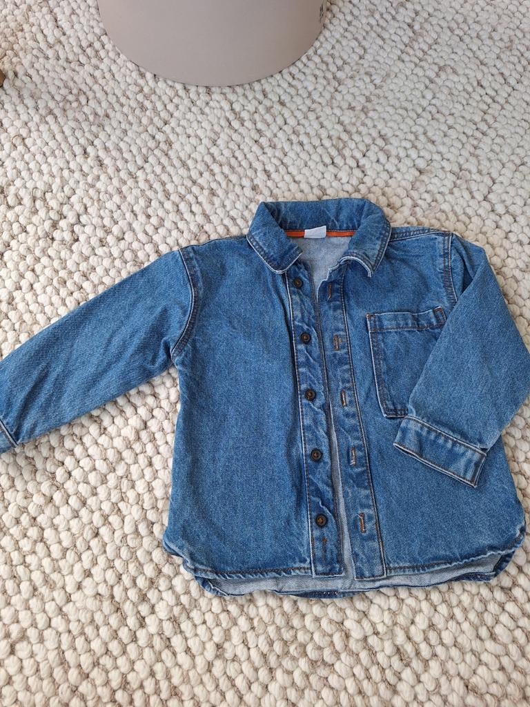 Spijkerjasje maat 92, Kinderen en Baby's, Kinderkleding | Maat 92, Jongen of Meisje, Ophalen of Verzenden, Zo goed als nieuw, Hema