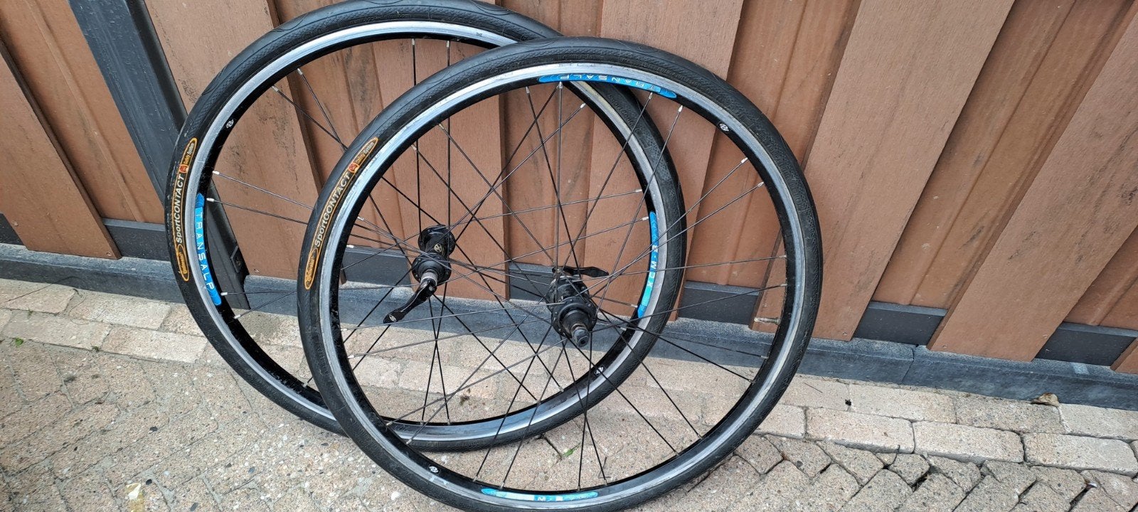 Wielset Xero Transalp XCM-3 met Continental banden, Wiel, Gebruikt, Toerfiets, Ophalen of Verzenden