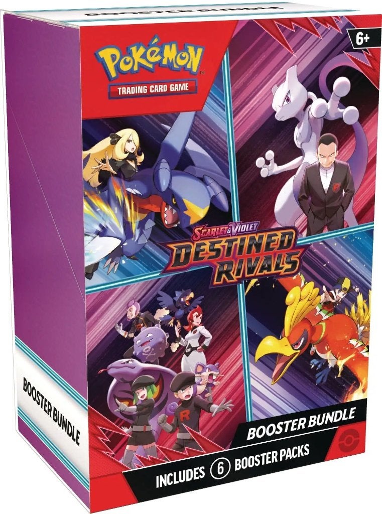 Pokémon Destined Rivals | Booster Bundel (6p), Hobby en Vrije tijd, Ophalen, Nieuw, Booster, Foil