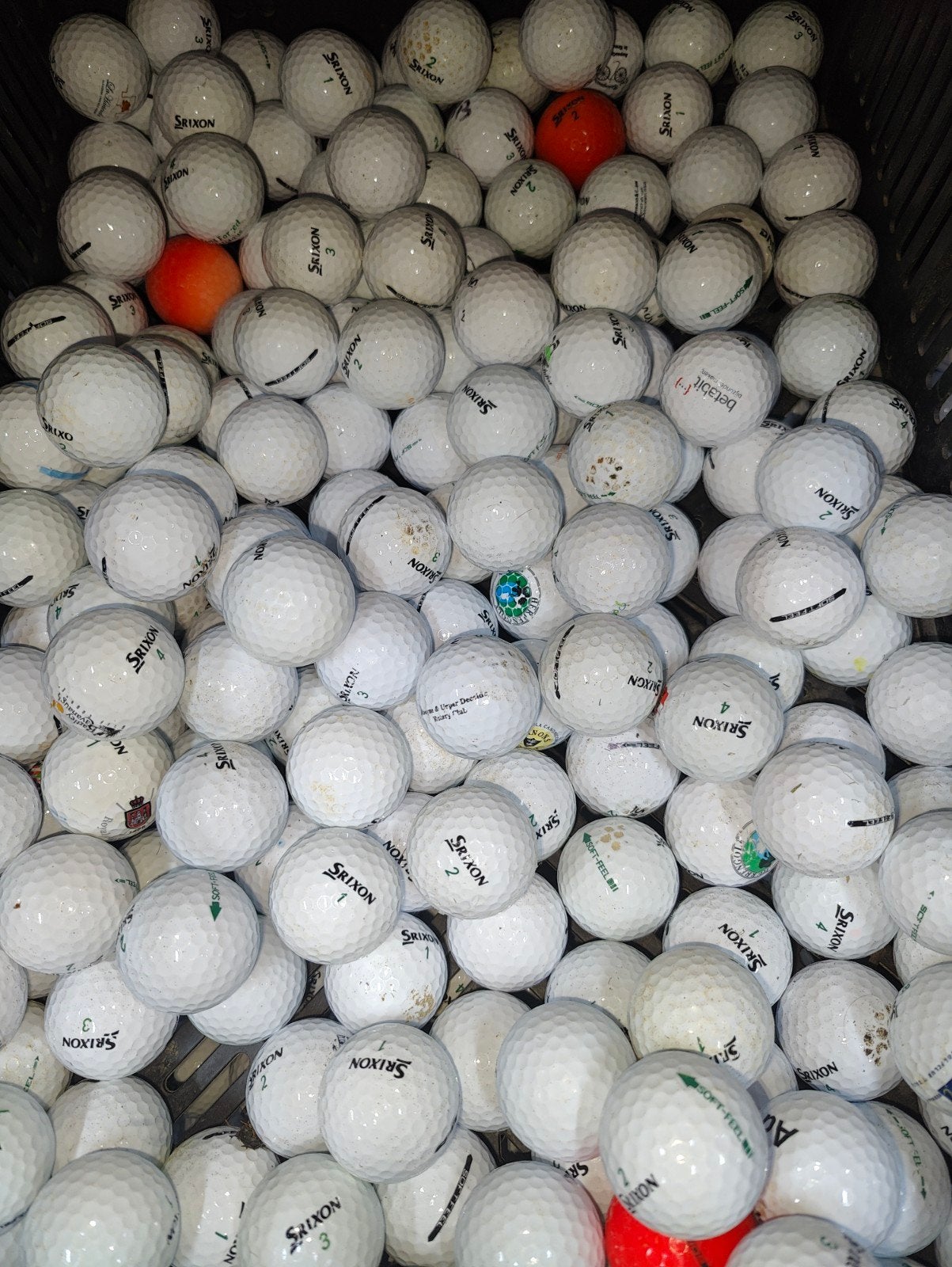 Srixon distance golfballen AAAA kwaliteit 100 stuks, Ophalen of Verzenden, Bal(len)