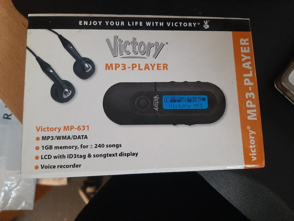 Victory MP-631 MP3 speler, Ophalen of Verzenden, Nieuw, Overige merken, Minder dan 2 GB