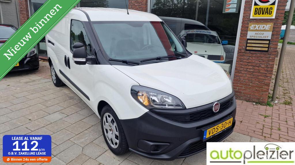 Fiat Doblò Cargo 1.6 MJ L2H1 Maxi|camera|all-season|marge, Auto's, Gebruikt, Euro 6, 4 cilinders, Navigatiesysteem