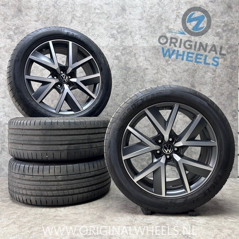 20 inch originele Braga velgen + zomerbanden VW Touareg, Gebruikt, -, 285 mm, -