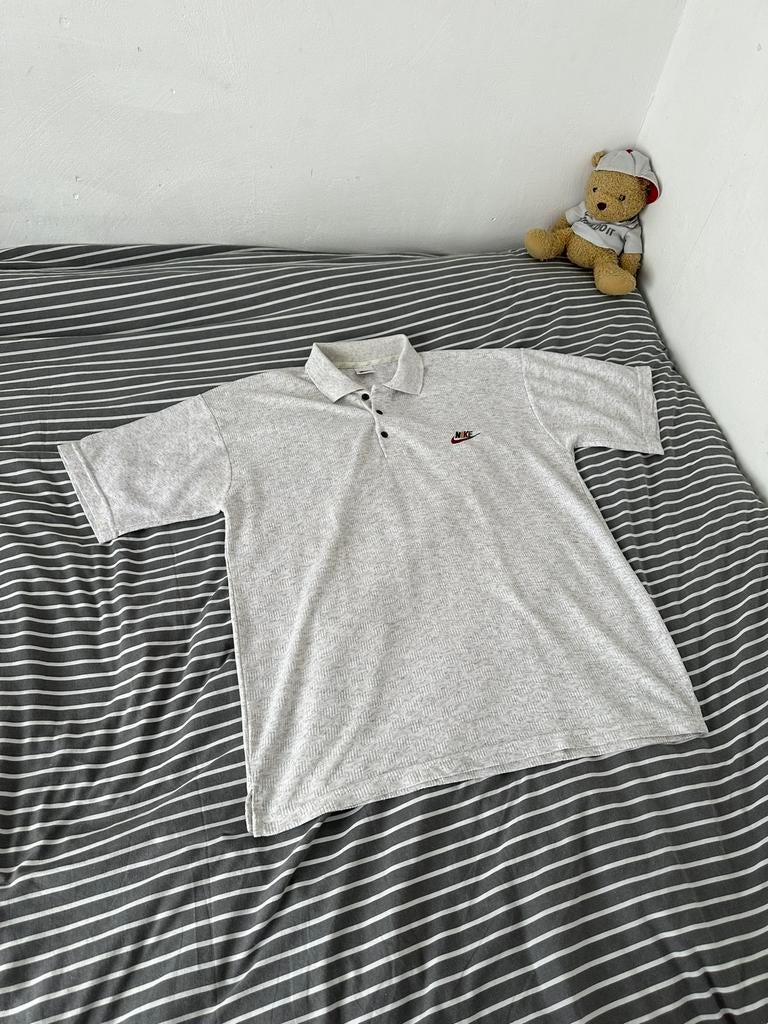 Vintage Nike poloshirt, Ophalen of Verzenden, Zo goed als nieuw, Maat 52/54 (L), Overige kleuren