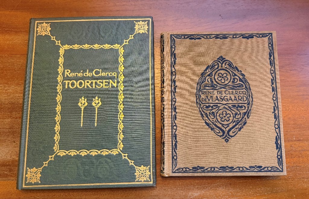 Rene de Clerq 2 boeken, Ophalen of Verzenden, Gelezen, Eén auteur