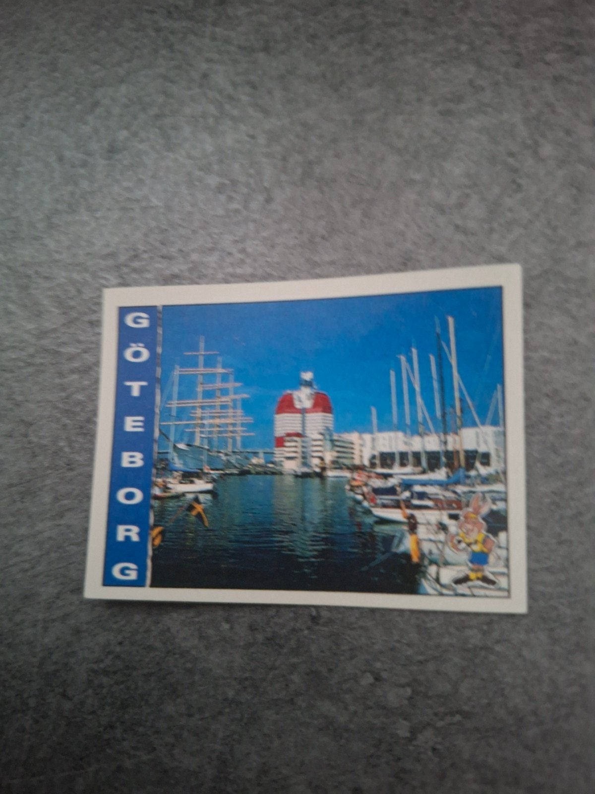 Panini sticker Euro 92 Zweden. Speelstad Goteborg EK., Ophalen of Verzenden, Zo goed als nieuw, Sticker