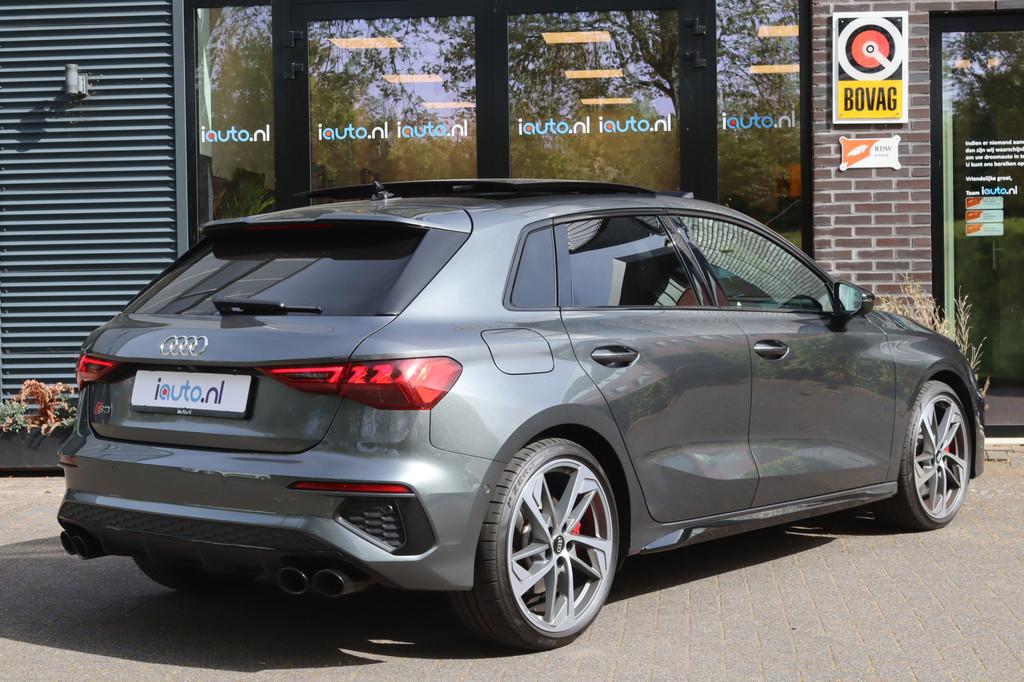 Audi A3 Sportback 2.0 TFSI quattro S3 Edition One Pano/Matri, Automaat, 12 maanden, Gebruikt, 4 cilinders