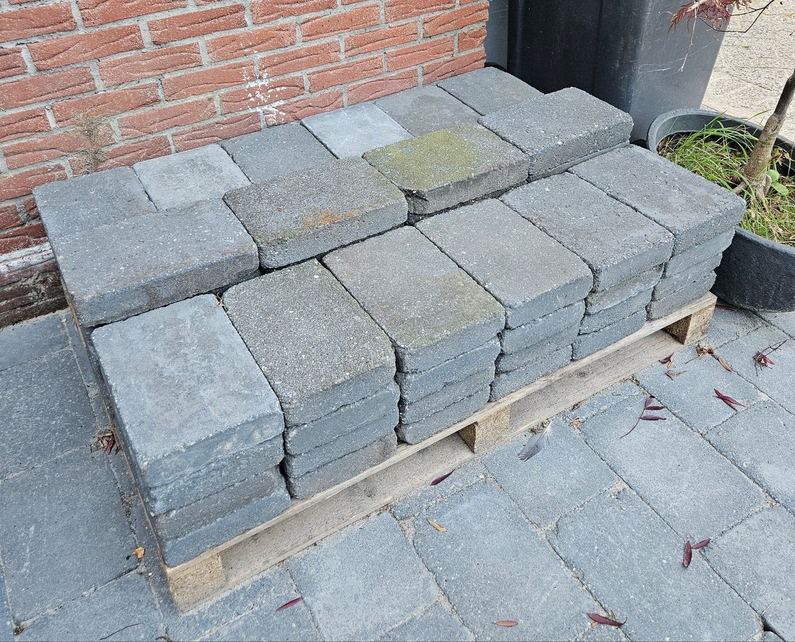 Tegels 30x20x6, Ophalen, Gebruikt, Minder dan 5 m², Beton