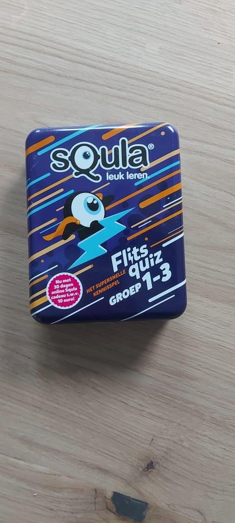 Squla Flits Quiz - groep 1 - 3, Ophalen of Verzenden, Gebruikt, Taal en Lezen