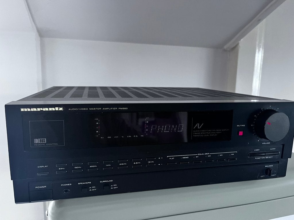 Marantz PM583 audio versterker, Ophalen of Verzenden, Gebruikt, 60 tot 120 watt, Marantz