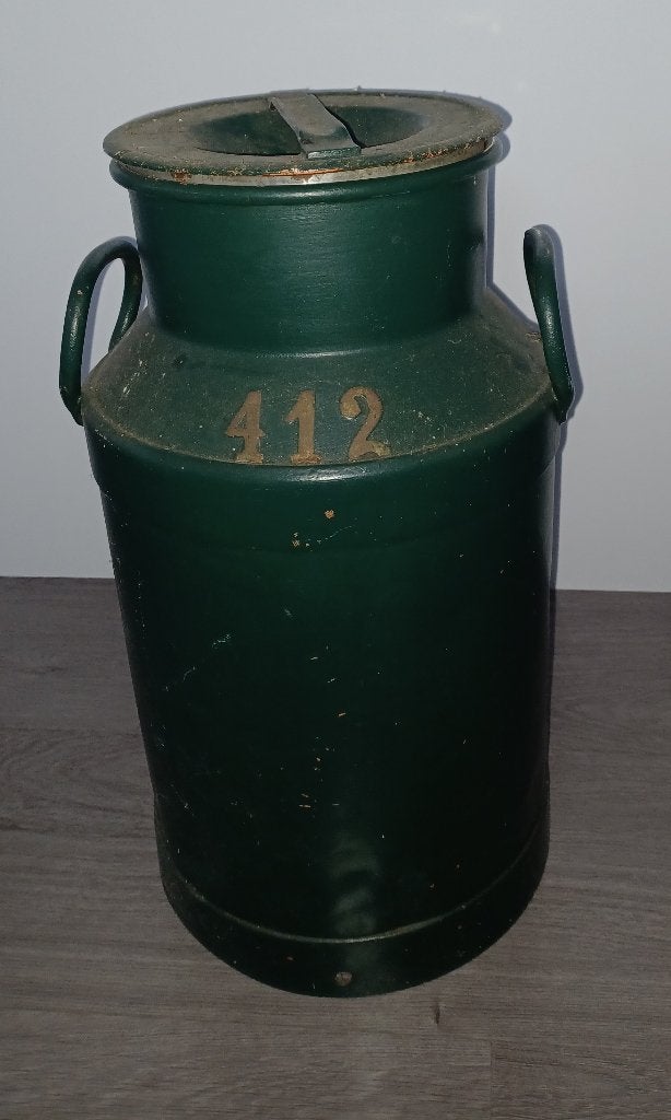 Melkbus 20 liter met deksel, Ophalen, Gebruikt