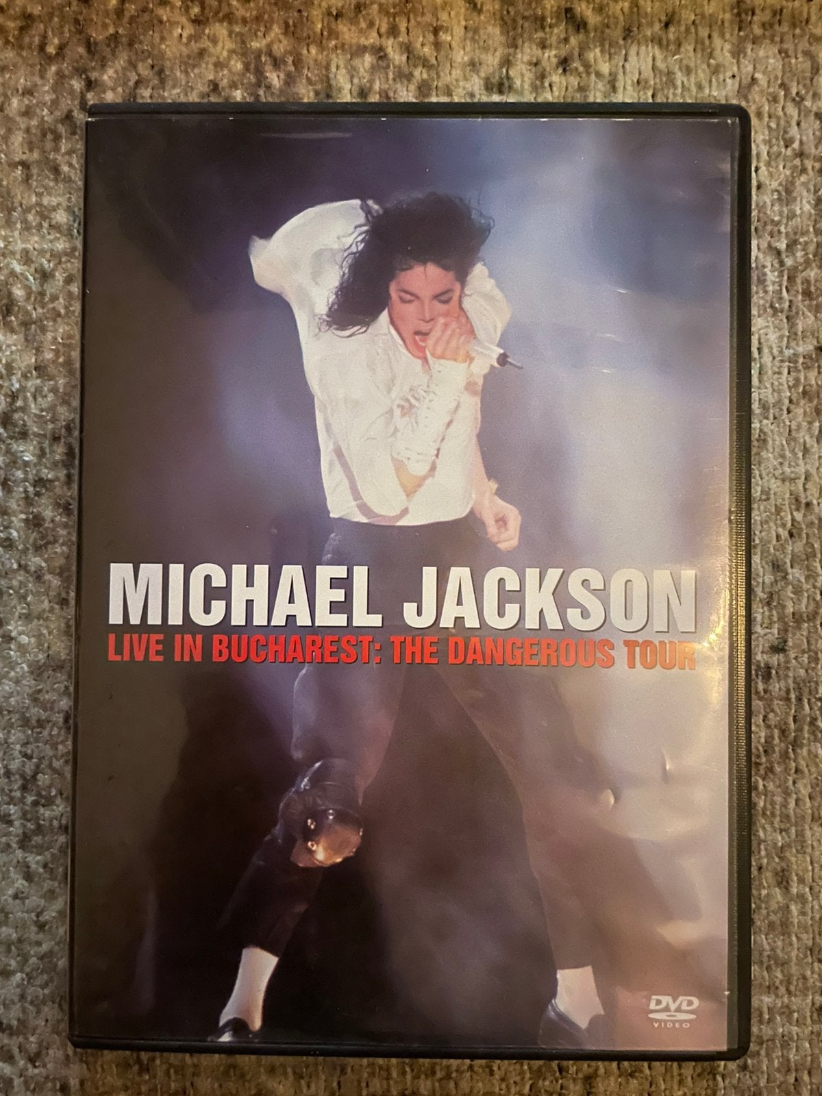 Michael Jackson “the Dangerous tour” DVD, Alle leeftijden, Ophalen of Verzenden, Zo goed als nieuw