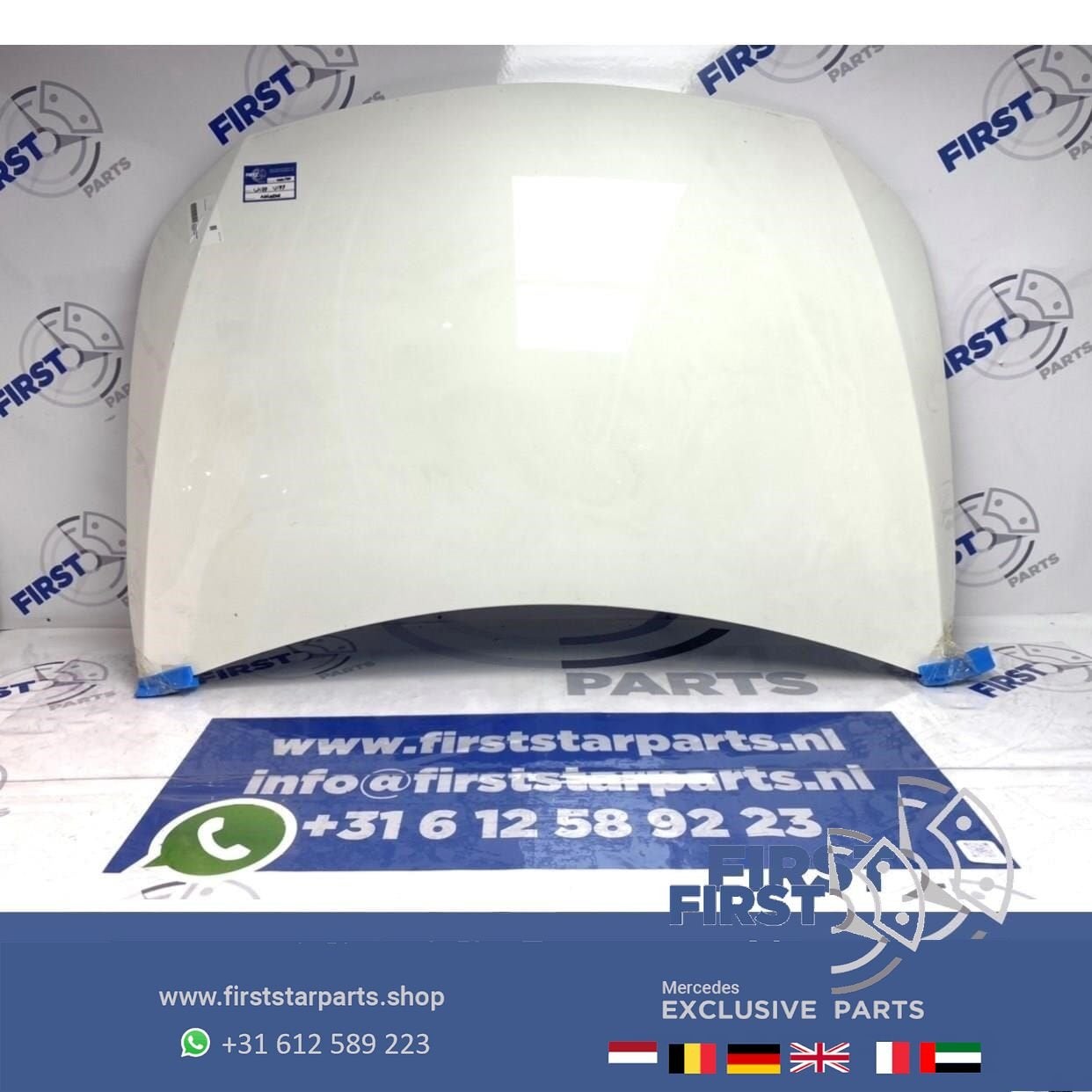 W177 V177 MOTORKAP POLAR WIT 9149 ORIGINEEL Mercedes A Klass